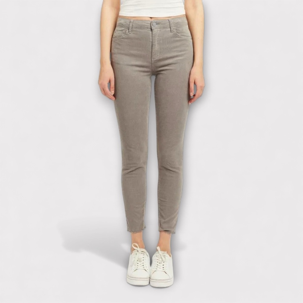 Tractr Mona Slim Fit High Rise Corduroy Jeans Size 24